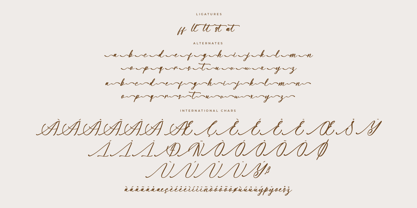 Sisteria Dottela Font Poster 8