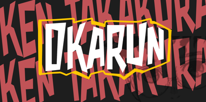 Babarun Font Poster 2