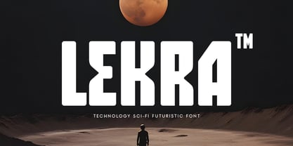 Lekra SS Font Poster 1