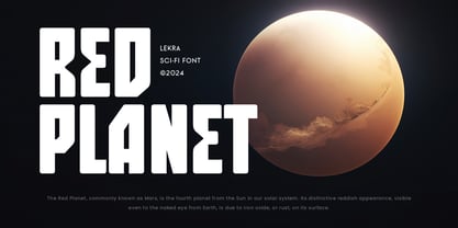 Lekra SS Font Poster 2