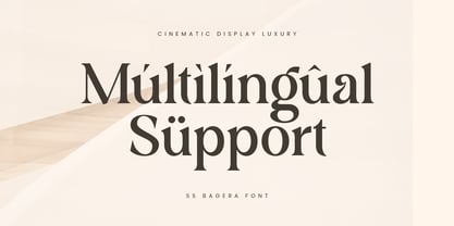 SS Bagera Font Poster 12