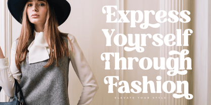 Refales Blighan Font Poster 2