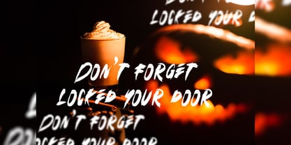 Naxrsoul Cather Font Poster 15