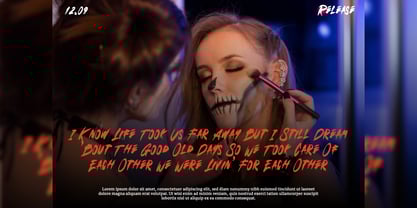 Naxrsoul Cather Font Poster 9