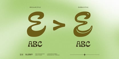 Blubwy Font Poster 3