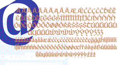 New Rotunda Font Poster 3