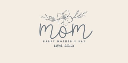 Fox Maple Font Poster 5