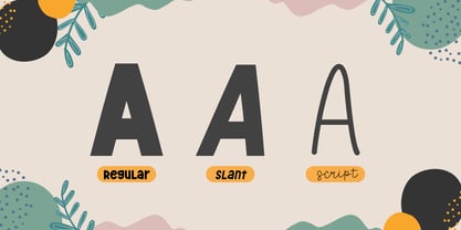 Fox Maple Font Poster 2