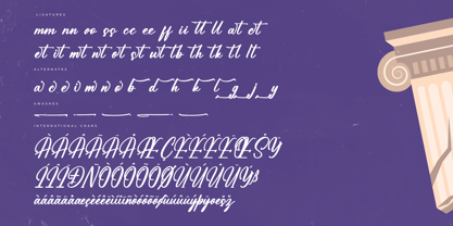 Artifacts Cultural Font Poster 8