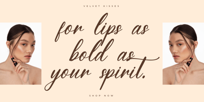 Amalfina Shinndy Font Poster 6