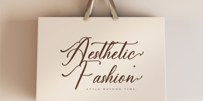 Amalfina Shinndy Font Poster 4