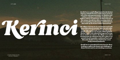 Verinci Font Poster 10