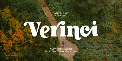 Verinci Font Poster 1