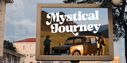 Midnight Gelactic Font Poster 3