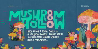 Maroon Eyes Font Poster 3