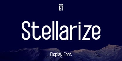 Stellarize Font Poster 1