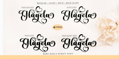 Baby Kayla Font Poster 2