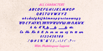 Mokita Font Poster 9