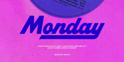 Mokita Font Poster 7