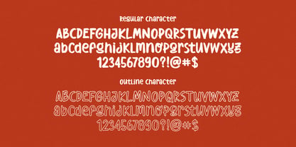 Memori Citrus Font Poster 12