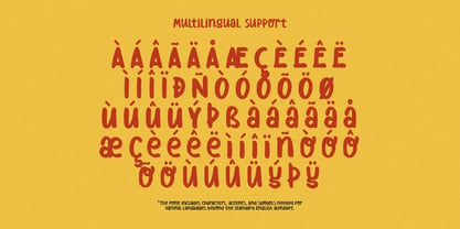 Memori Citrus Font Poster 13