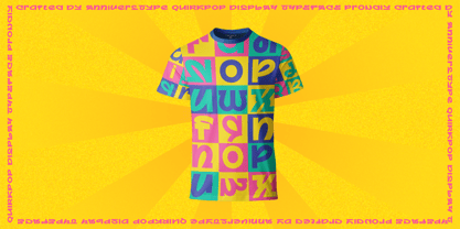 Quirkpop Font Poster 5
