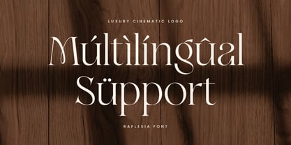 Raflesia SS Font Poster 12