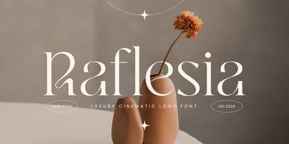 Raflesia SS Font Poster 1