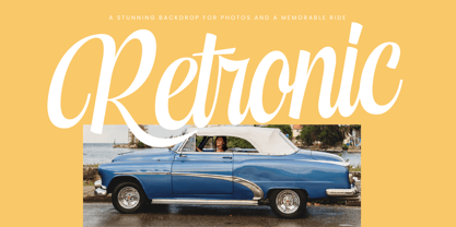 Kameli Antares Font Poster 9