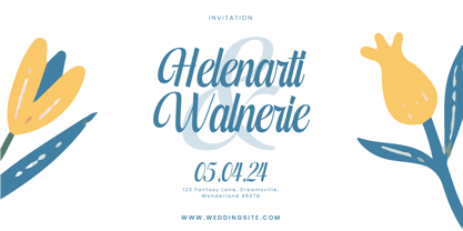 Kameli Antares Font Poster 10