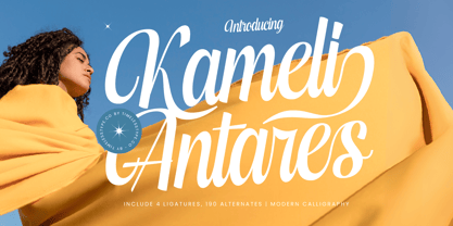Kameli Antares Font Poster 1