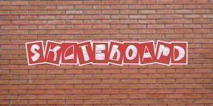 Randomly Font Poster 3