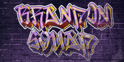 Theory Graffiti Font Poster 1
