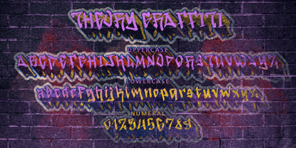 Theory Graffiti Font Poster 5