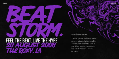 Link Cypher Font Poster 4