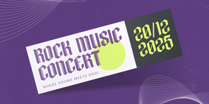 Mystic Venom Font Poster 8