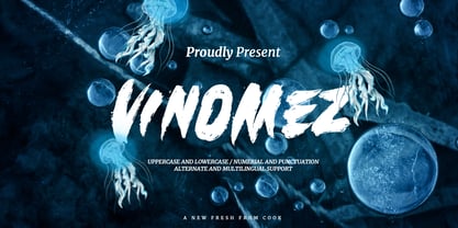 Vinomez Font Poster 1