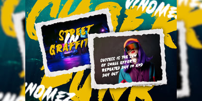 Vinomez Font Poster 11