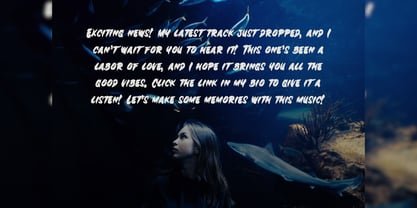 Vinomez Font Poster 6