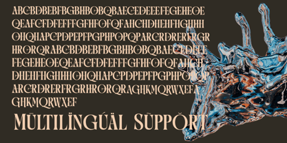 Qulight Font Poster 15