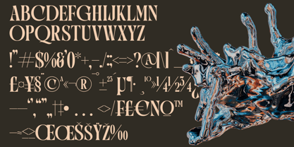 Qulight Font Poster 14