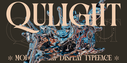 Qulight Font Poster 1