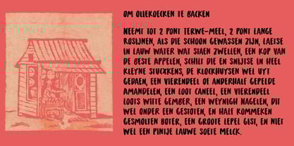 Twisted Donut Font Poster 4