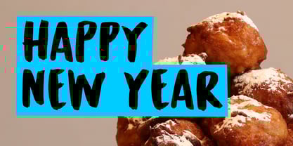 Twisted Donut Font Poster 6