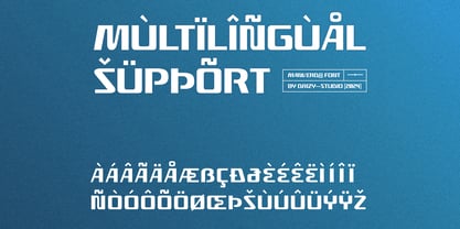 Manverd Font Poster 6