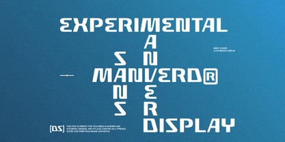 Manverd Font Poster 3