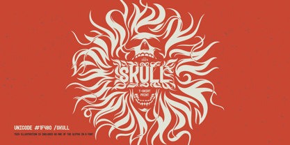 Hairy Metal Font Poster 6