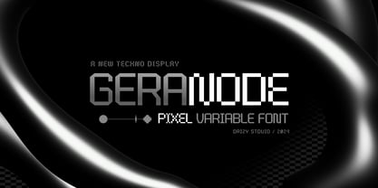 Geranode Font Poster 1