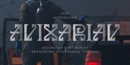 Avixariav Font Poster 1