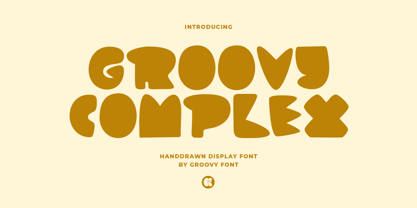 Groovy Complex Font Poster 1